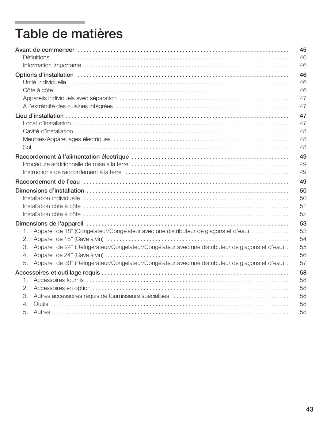 Bosch Appliances B24IW50NSP manual 