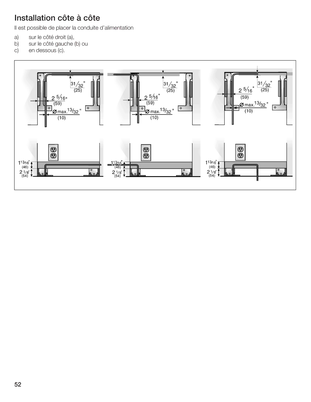 Bosch Appliances B24IW50NSP manual 