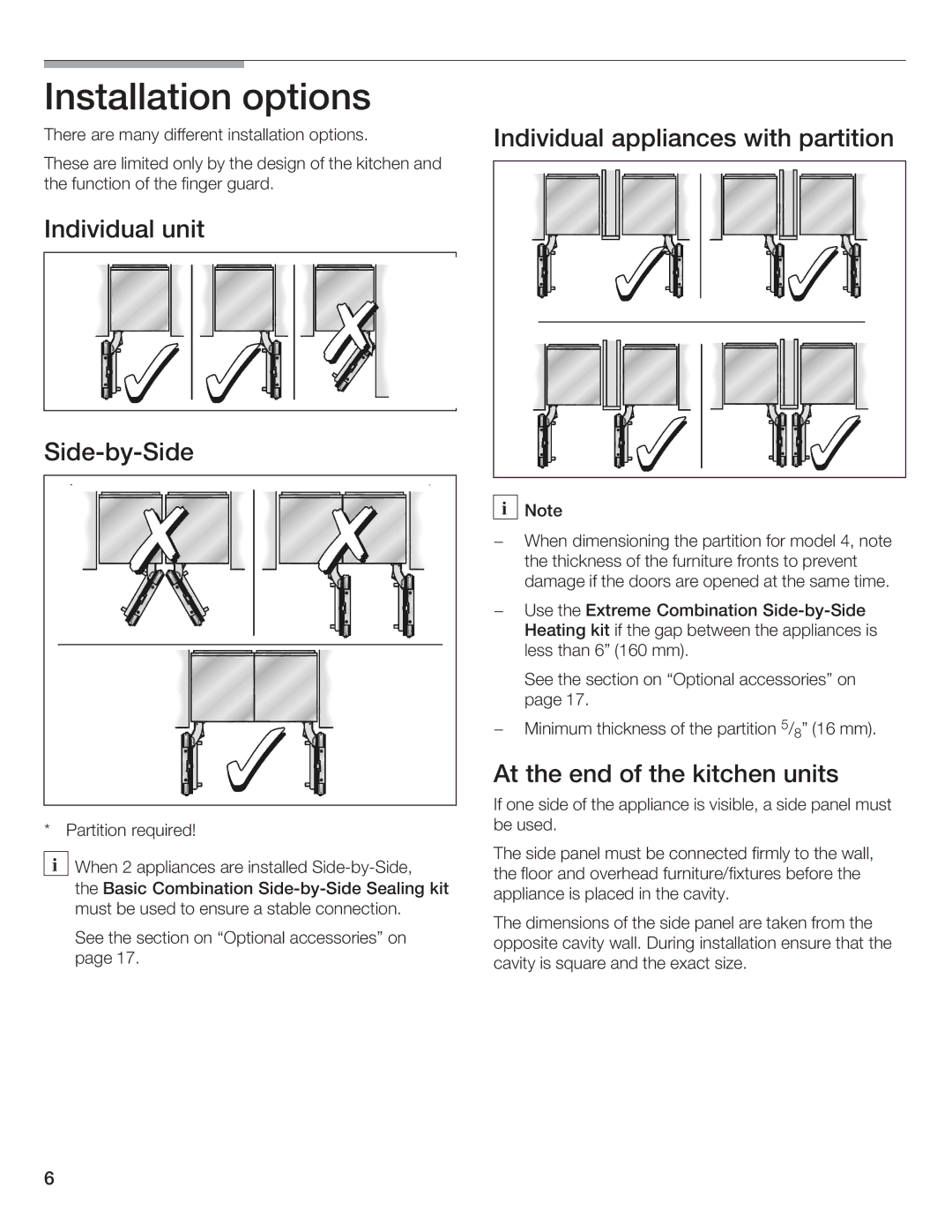 Bosch Appliances B24IW50NSP manual 