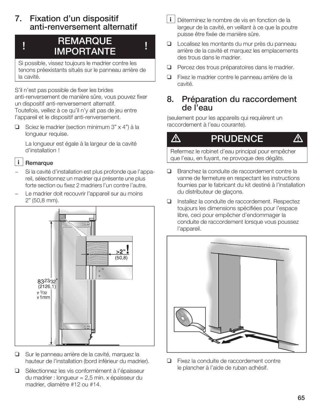 Bosch Appliances B24IW50NSP manual 