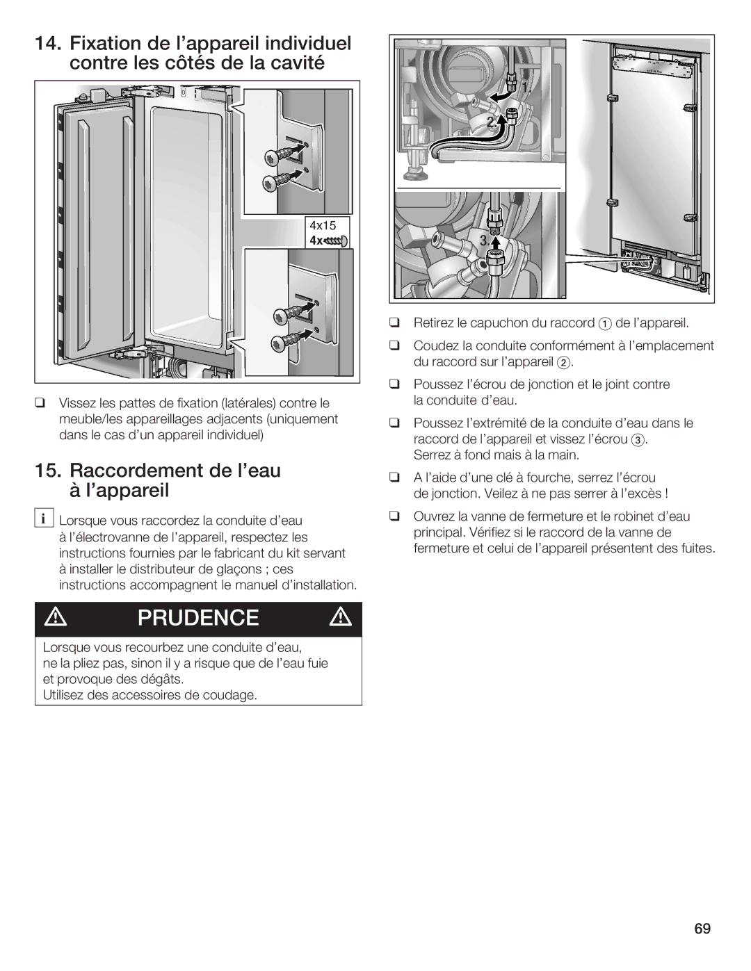 Bosch Appliances B24IW50NSP manual 