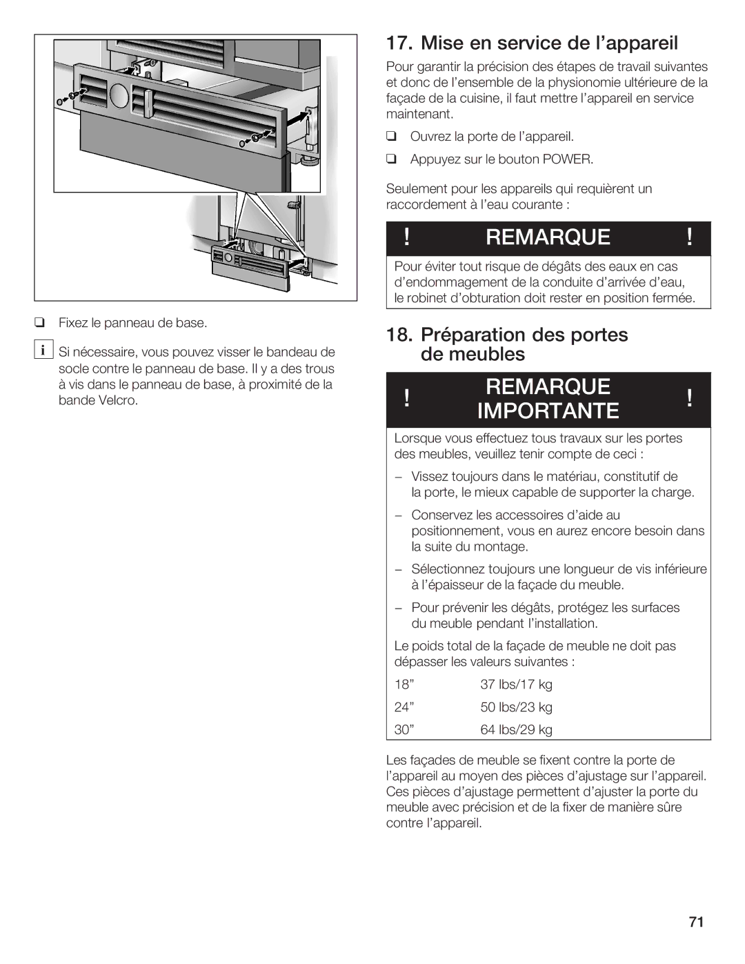 Bosch Appliances B24IW50NSP manual 