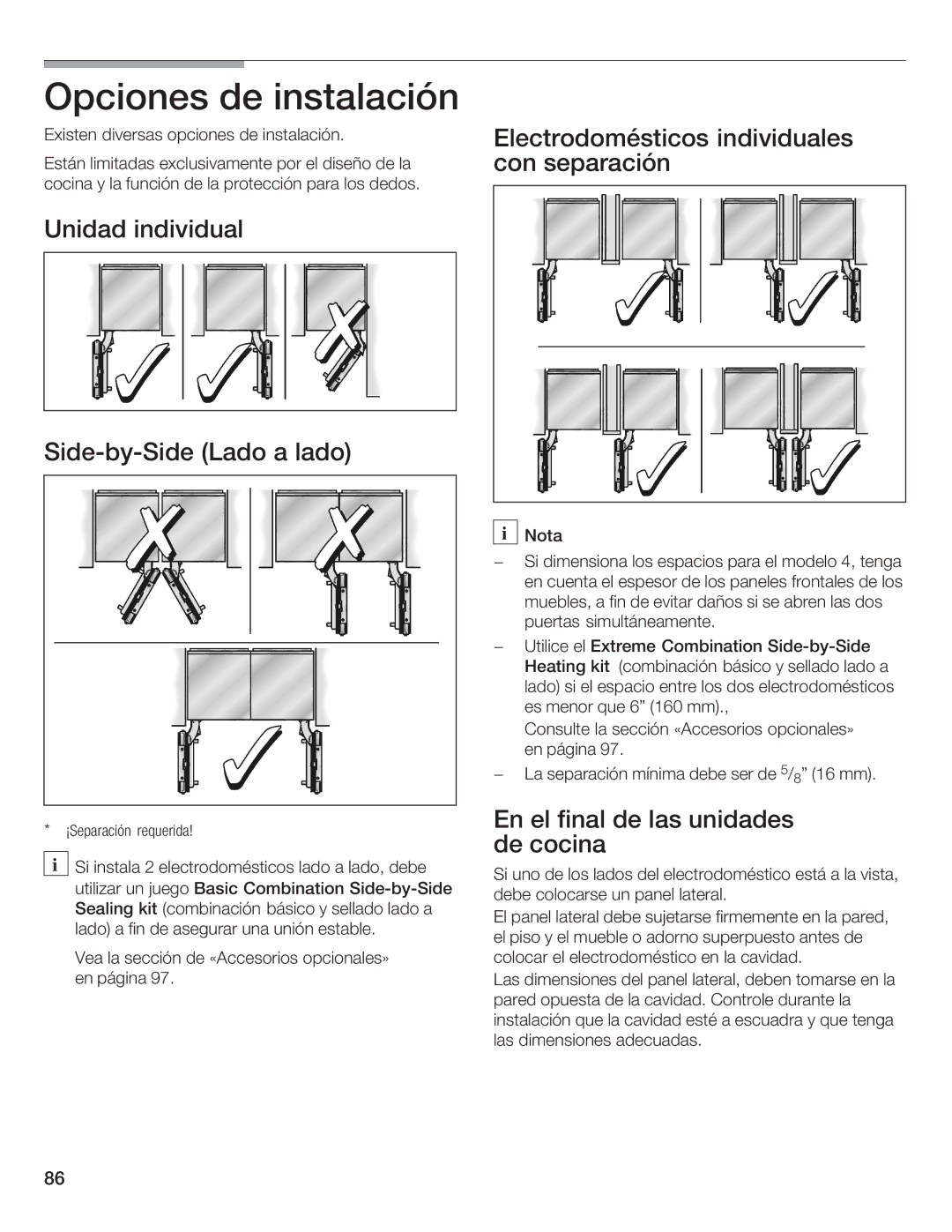 Bosch Appliances B24IW50NSP manual 