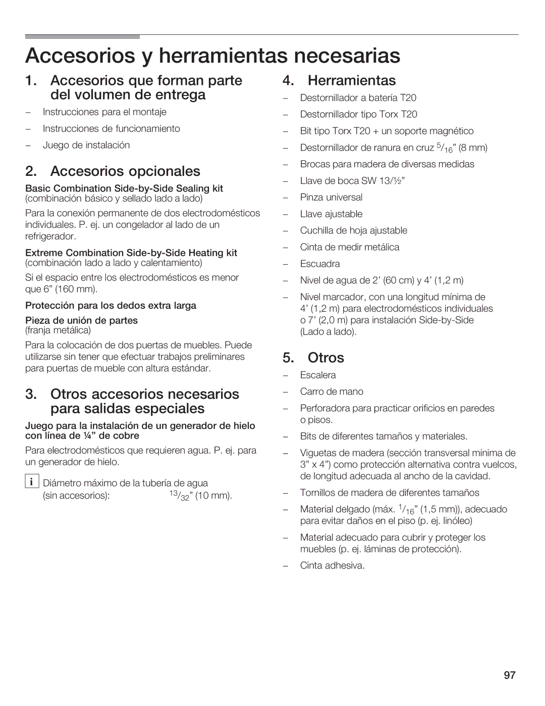 Bosch Appliances B24IW50NSP manual 