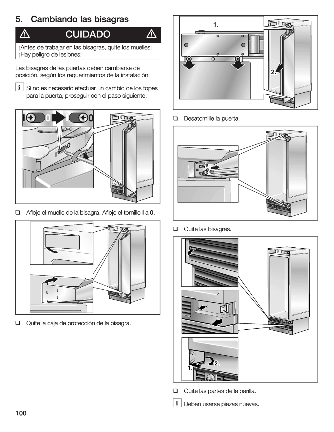 Bosch Appliances B24IW50NSP manual q q q q q 