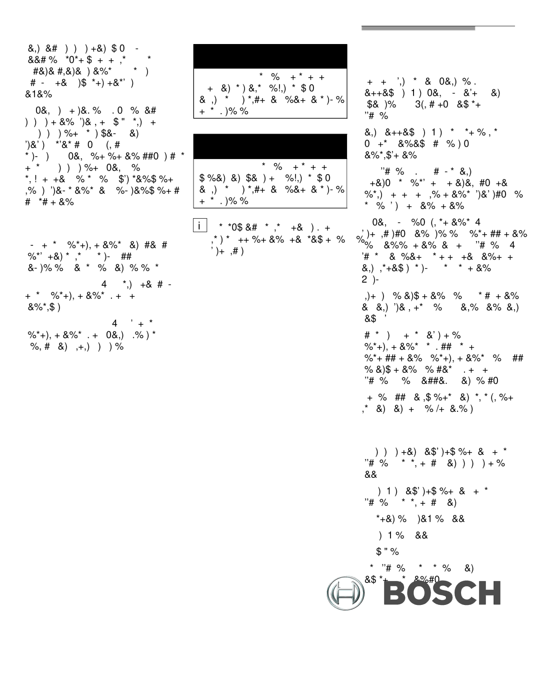 Bosch Appliances B36IB manual Definitions, IMPORTANTi, General information 