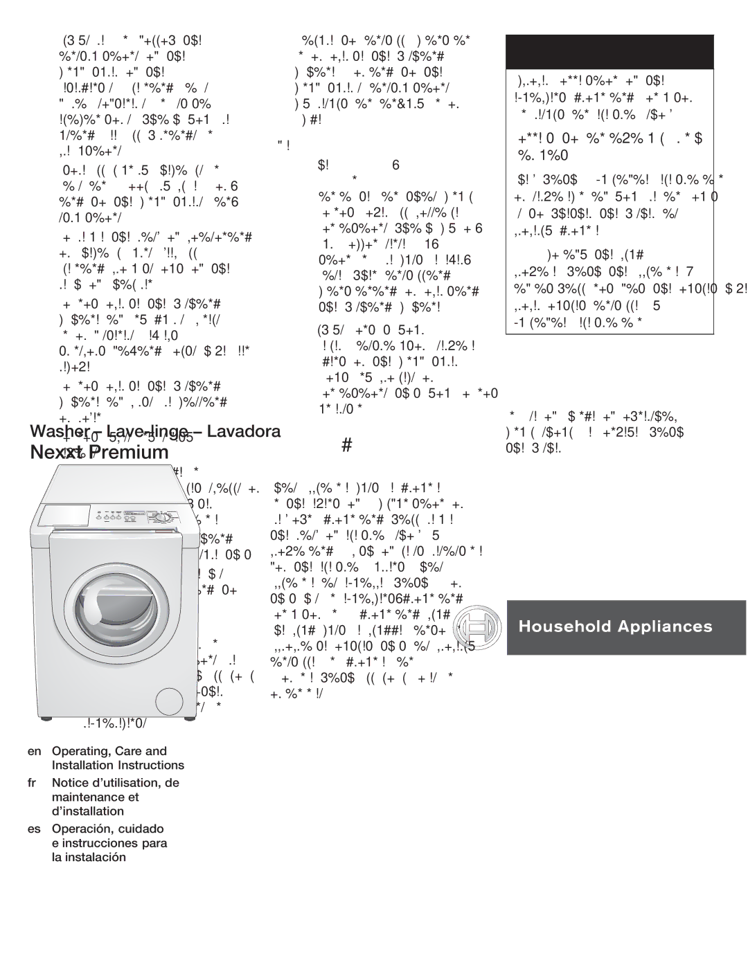 Bosch Appliances BOSCH Washer manual Connect To individual, Circuit 