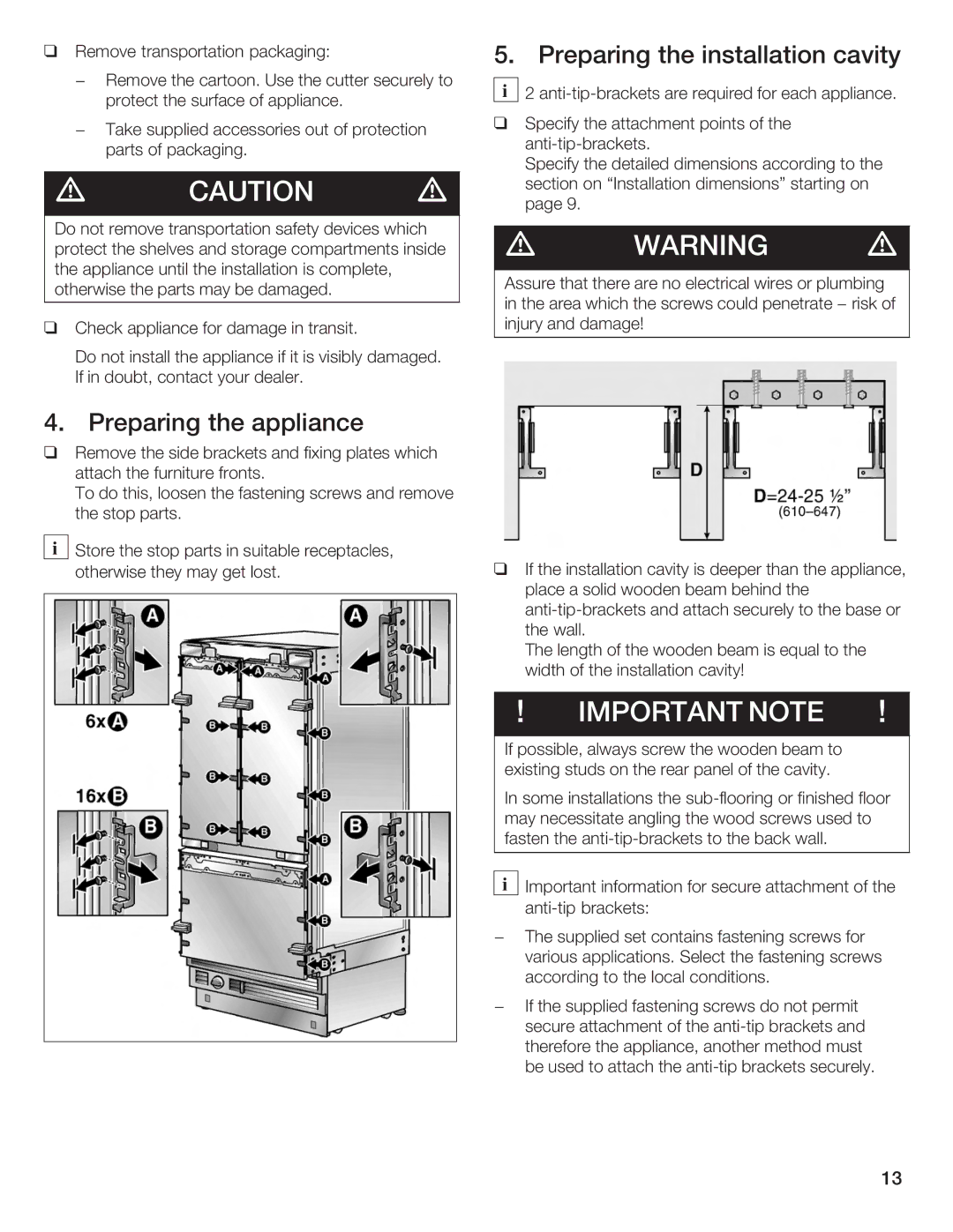 Bosch Appliances Bottom Freezer I manual 