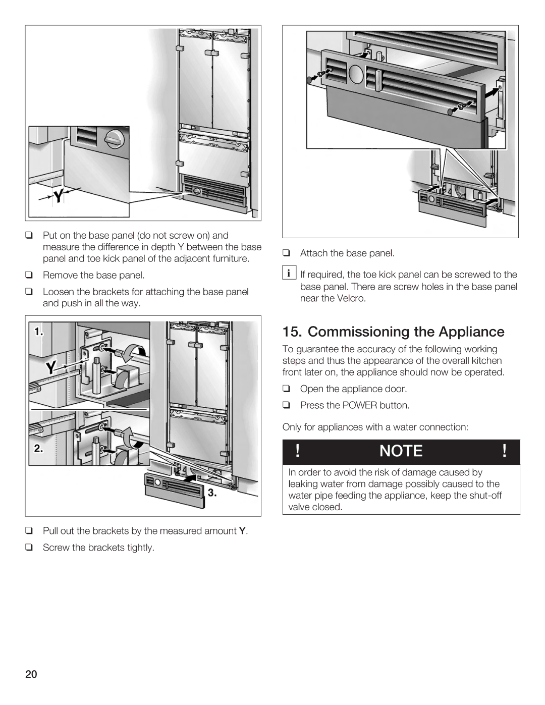 Bosch Appliances Bottom Freezer I manual 