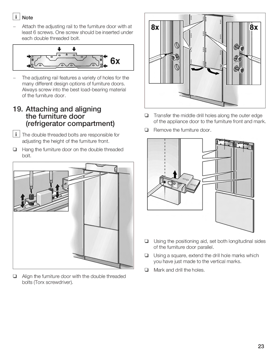 Bosch Appliances Bottom Freezer I manual 