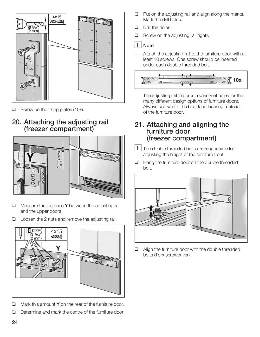 Bosch Appliances Bottom Freezer I manual 