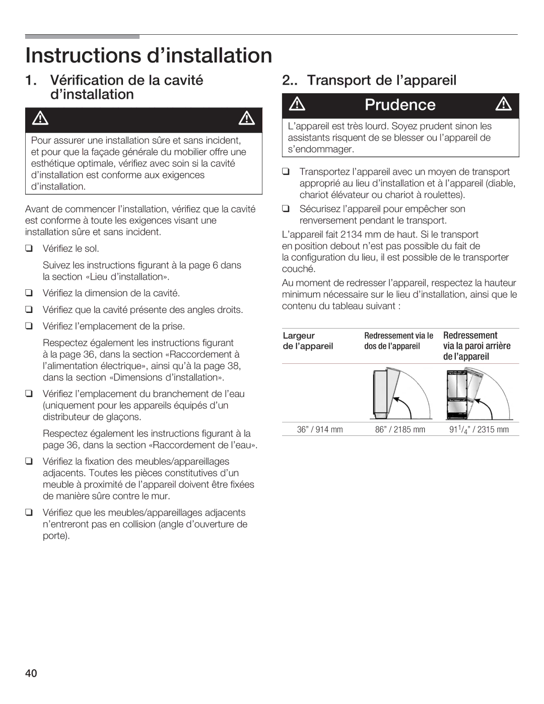 Bosch Appliances Bottom Freezer I manual Prudence 