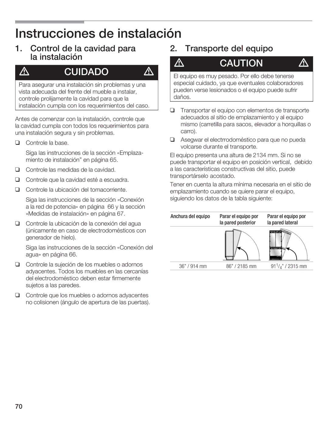 Bosch Appliances Bottom Freezer I manual 