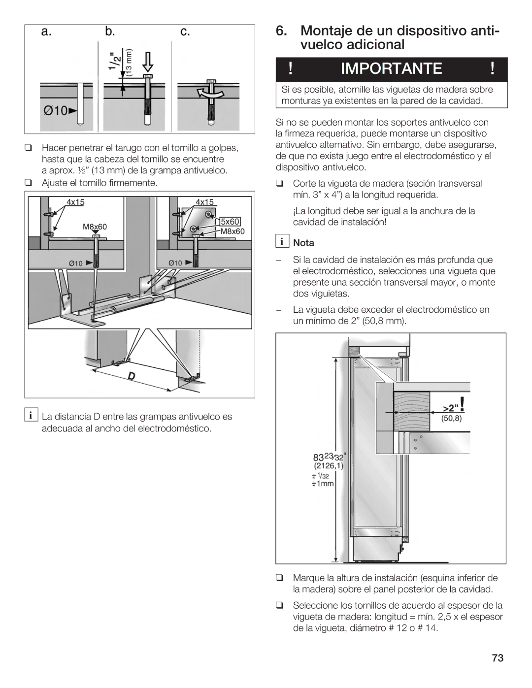 Bosch Appliances Bottom Freezer I manual 