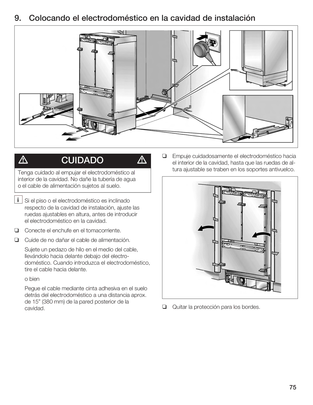 Bosch Appliances Bottom Freezer I manual 