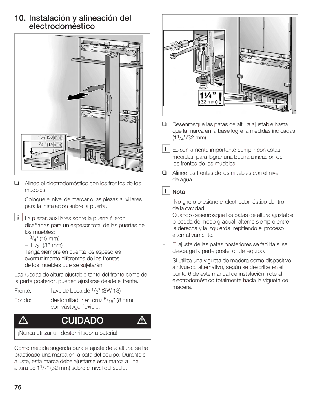 Bosch Appliances Bottom Freezer I manual 