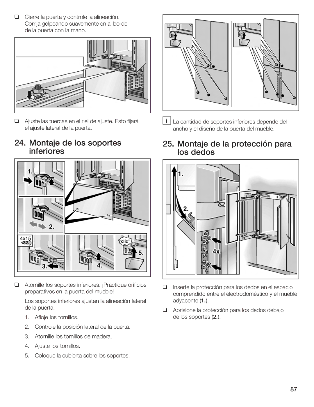 Bosch Appliances Bottom Freezer I manual 