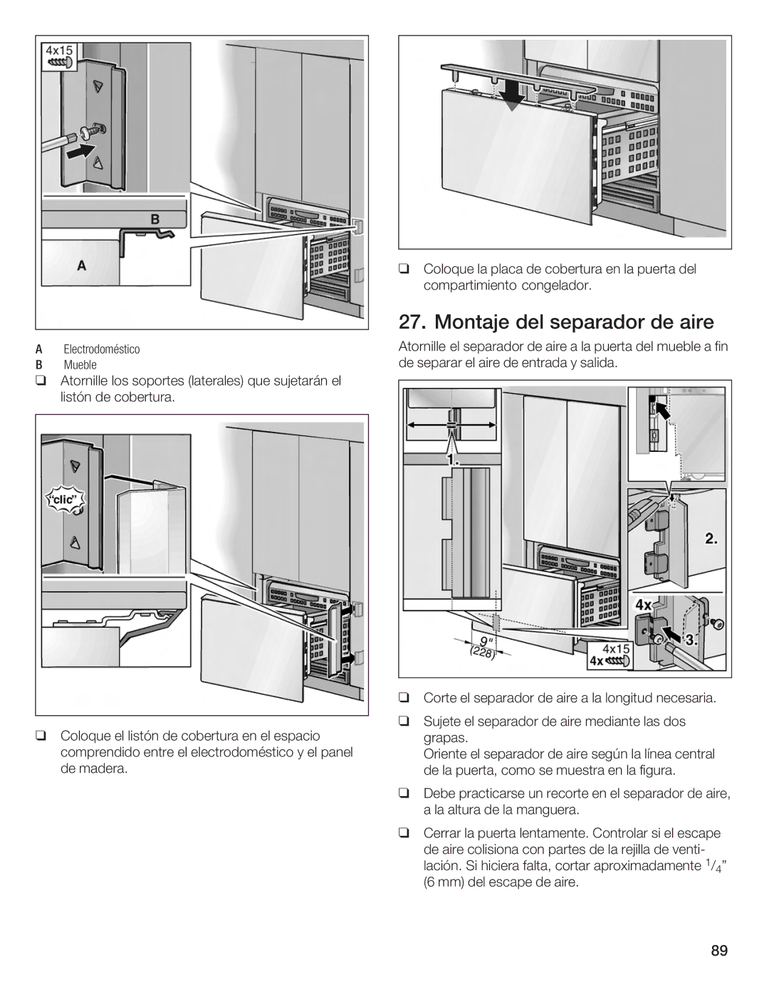 Bosch Appliances Bottom Freezer I manual 