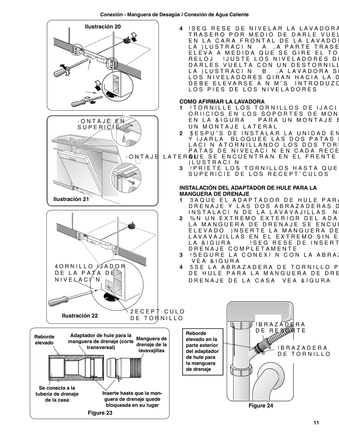 Bosch Appliances BSH Dishwasher Montaje lateral Ilustración, Como Afirmar LA Lavadora, Ilustración Receptáculo De tornillo 