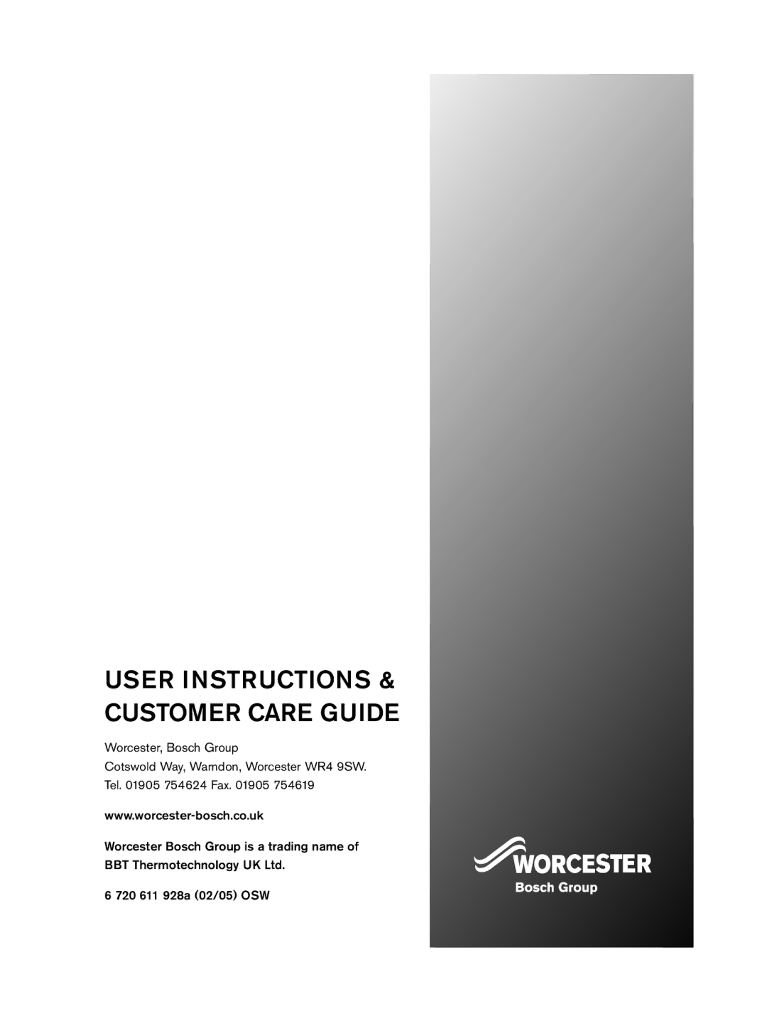 Bosch Appliances C13, C33 manual User Instructions Customer Care Guide 