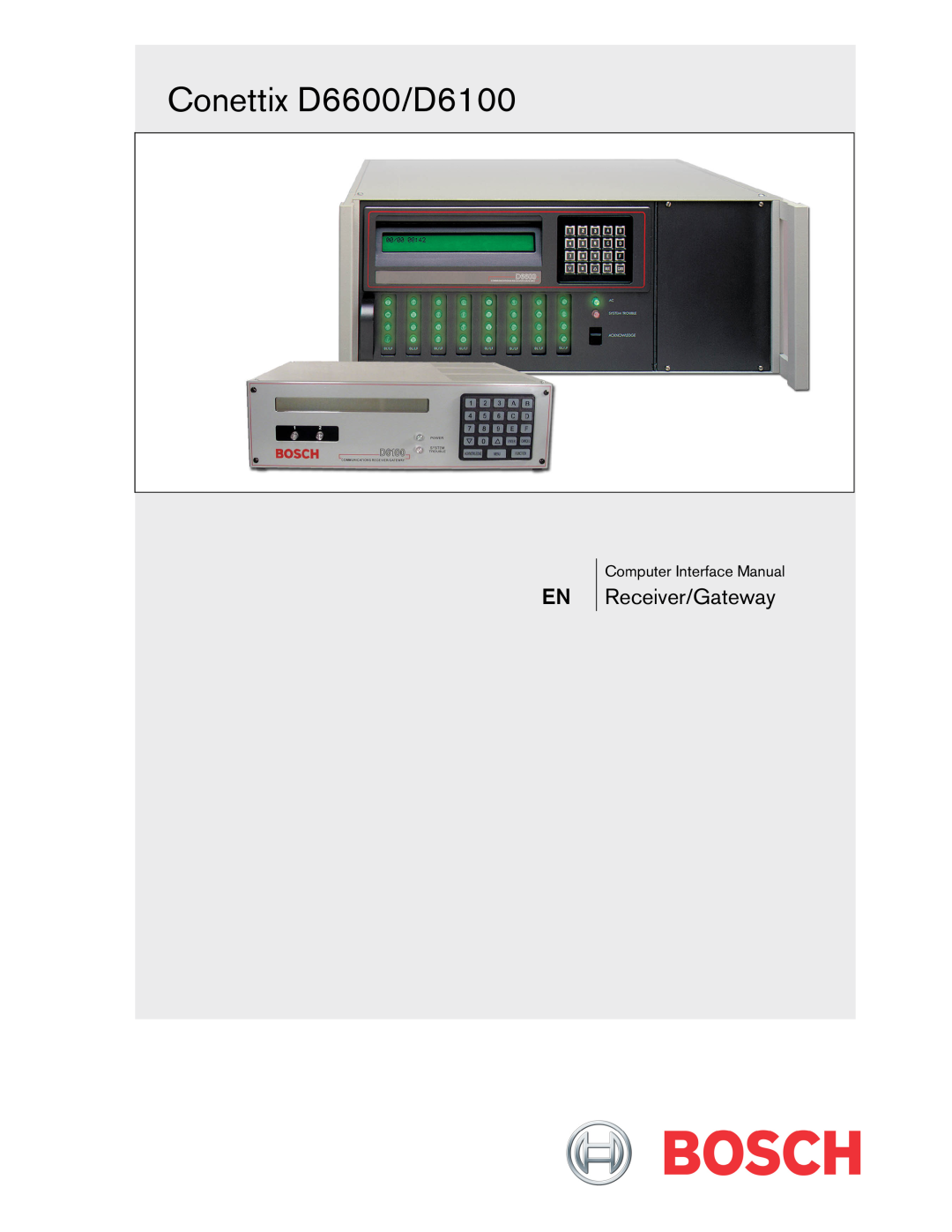 Bosch Appliances manual Card Installation Guide, Conettix D6600, Communications Receiver/Gateway, 00/00 