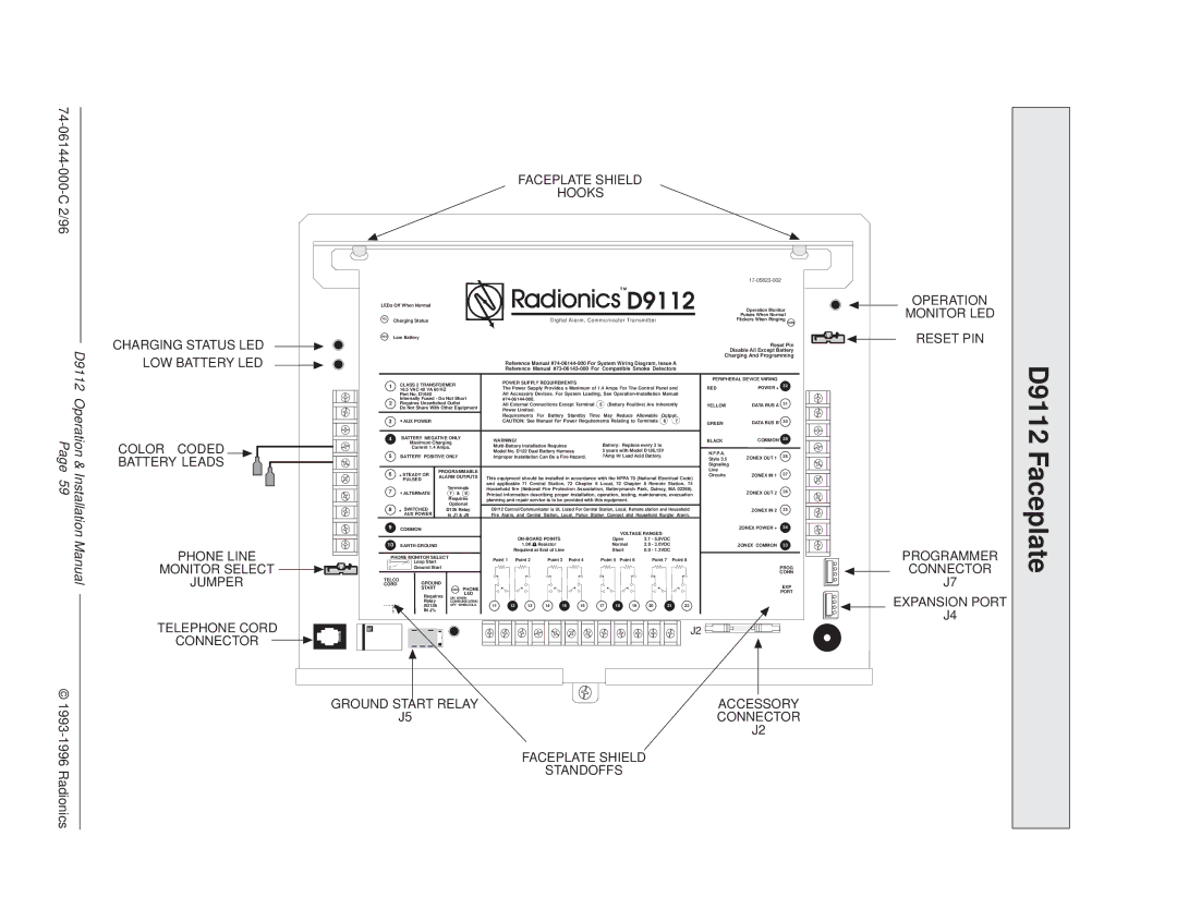 Bosch Appliances D9112 installation manual 