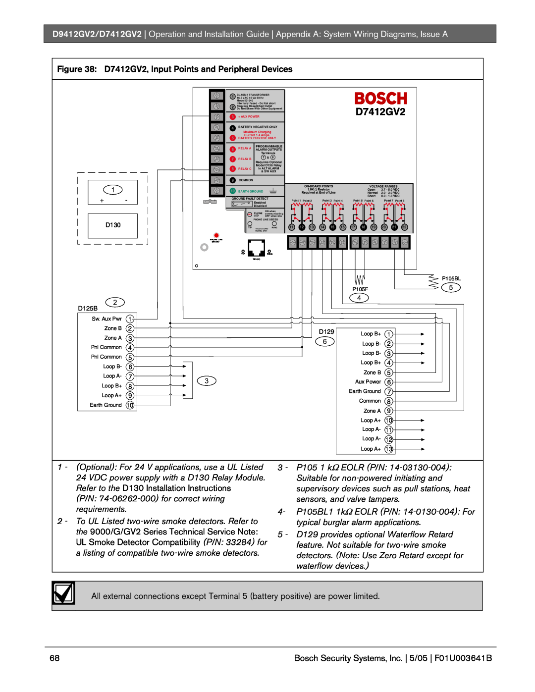 Bosch Appliances D9412GV2 manual UL Smoke Detector Compatibility P/N: 33284 for, D7412GV2 