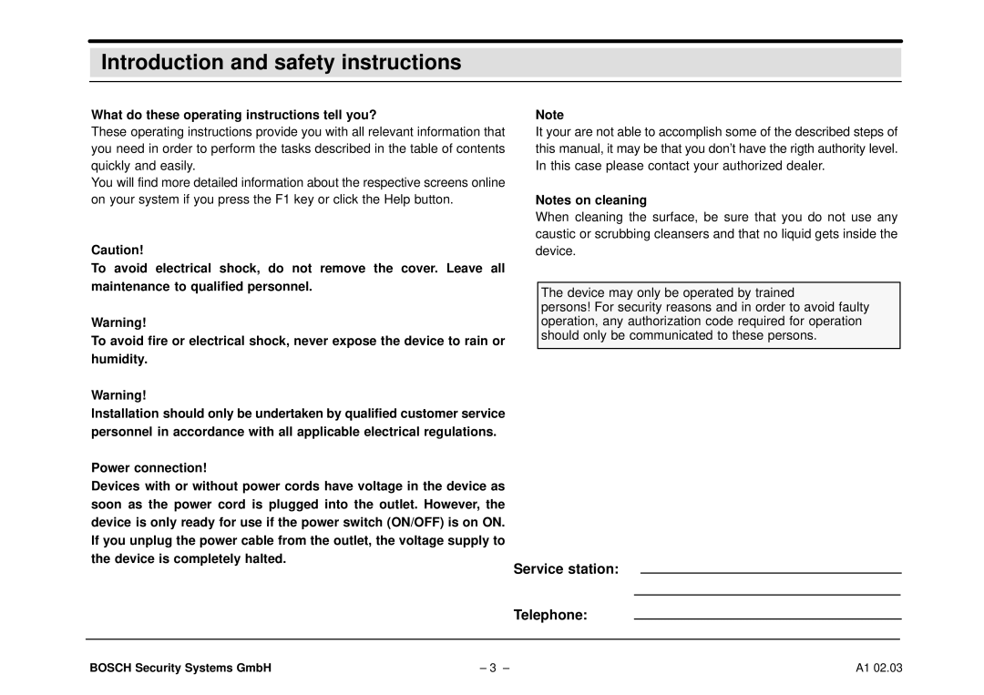 Bosch Appliances DiBos Introduction and safety instructions, What do these operating instructions tell you? 