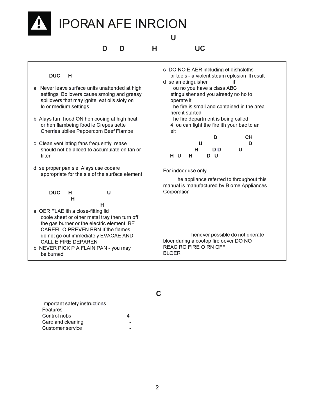 Bosch Appliances DUH30252UC manual Important Safety Instructions, Read All Instructions Before Using the Appliance 