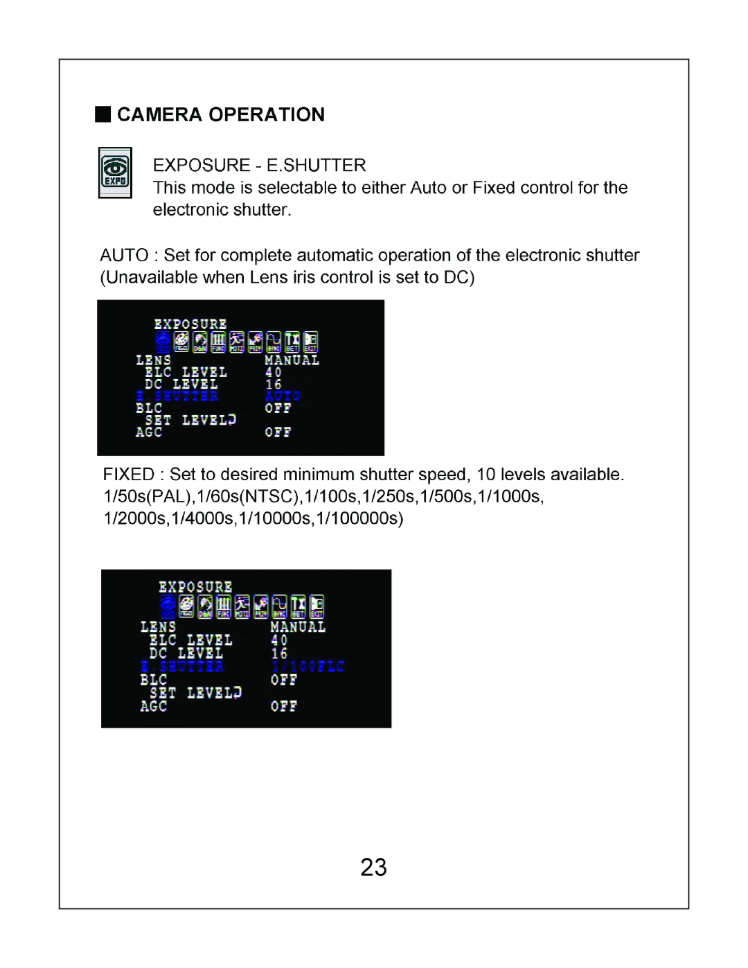 Bosch Appliances EX27 installation instructions 