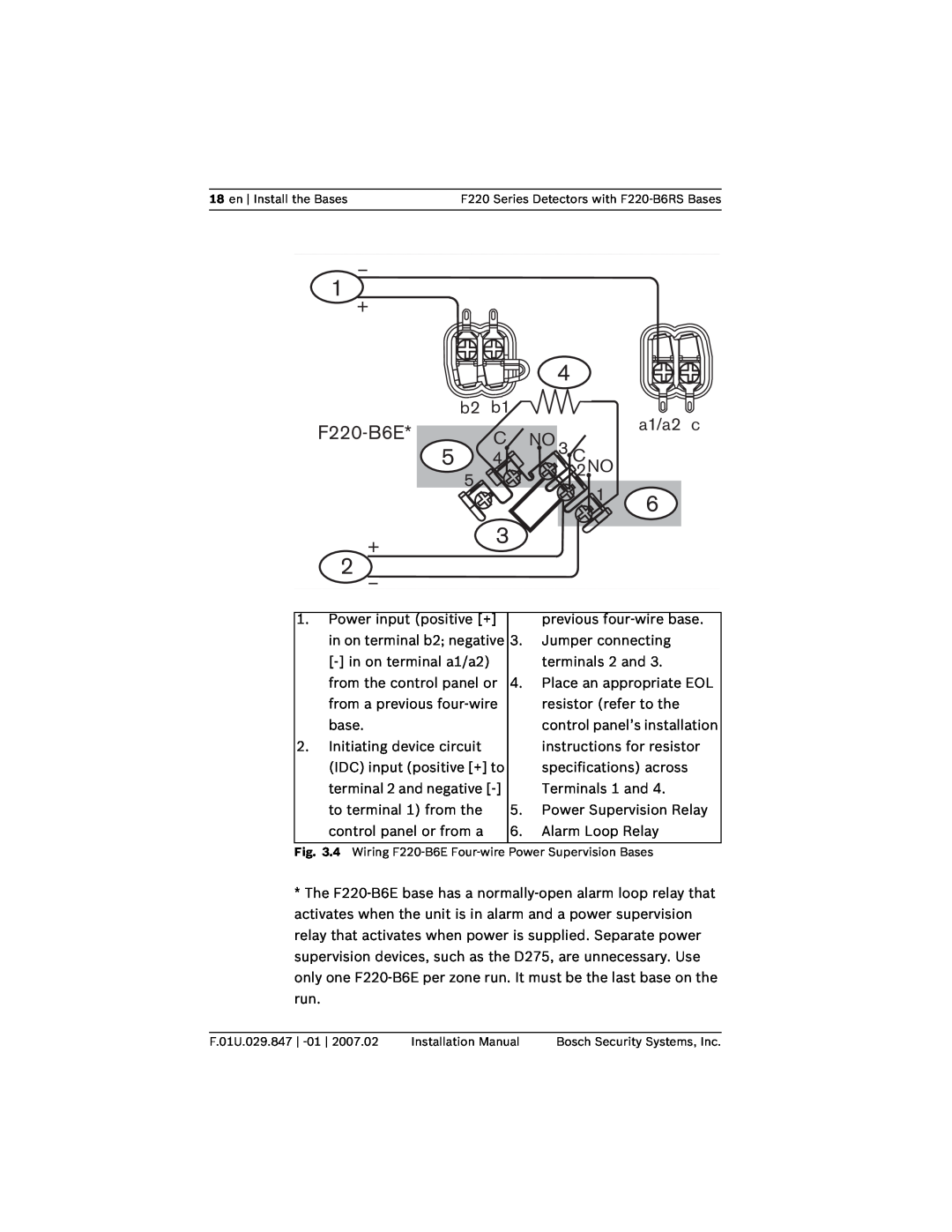 Bosch Appliances F220-B6RS installation manual F220-B6E, a1/a2 