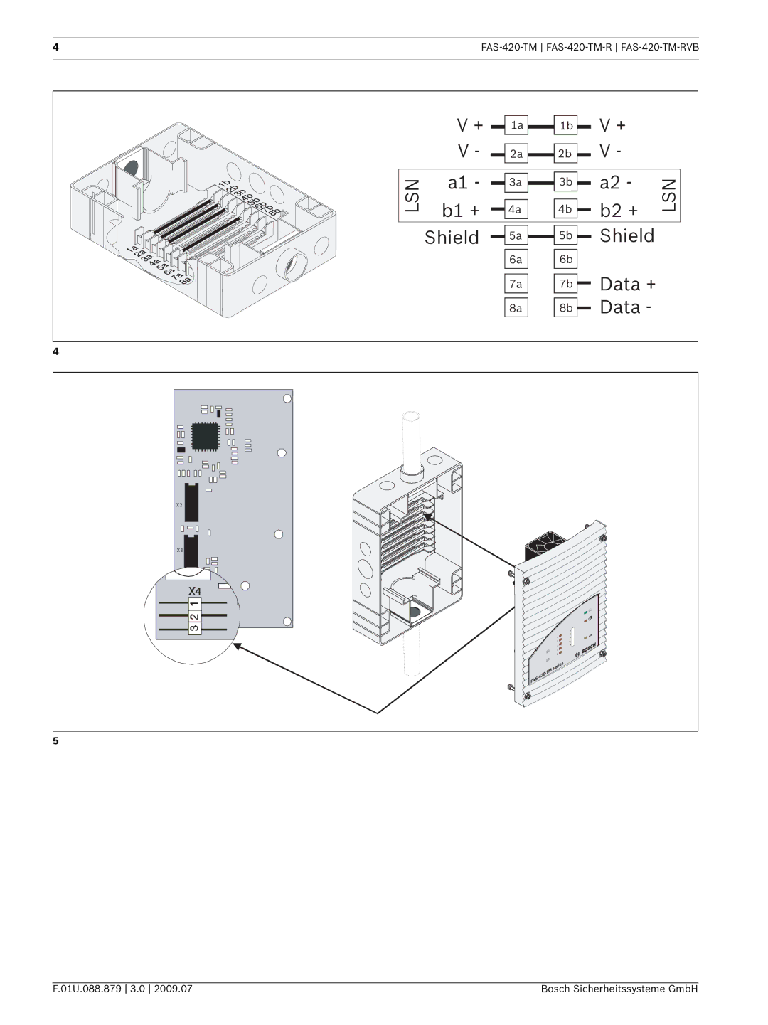 Bosch Appliances FAS-420-TM-RVB manual Lsn 