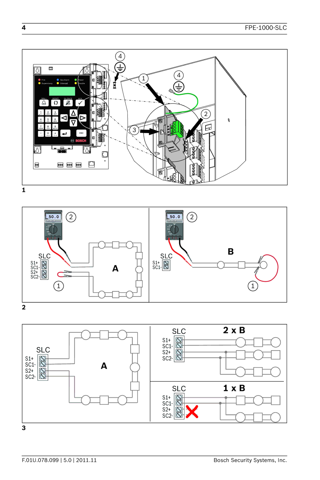 Bosch Appliances FPE-1000-SLC manual Slc 