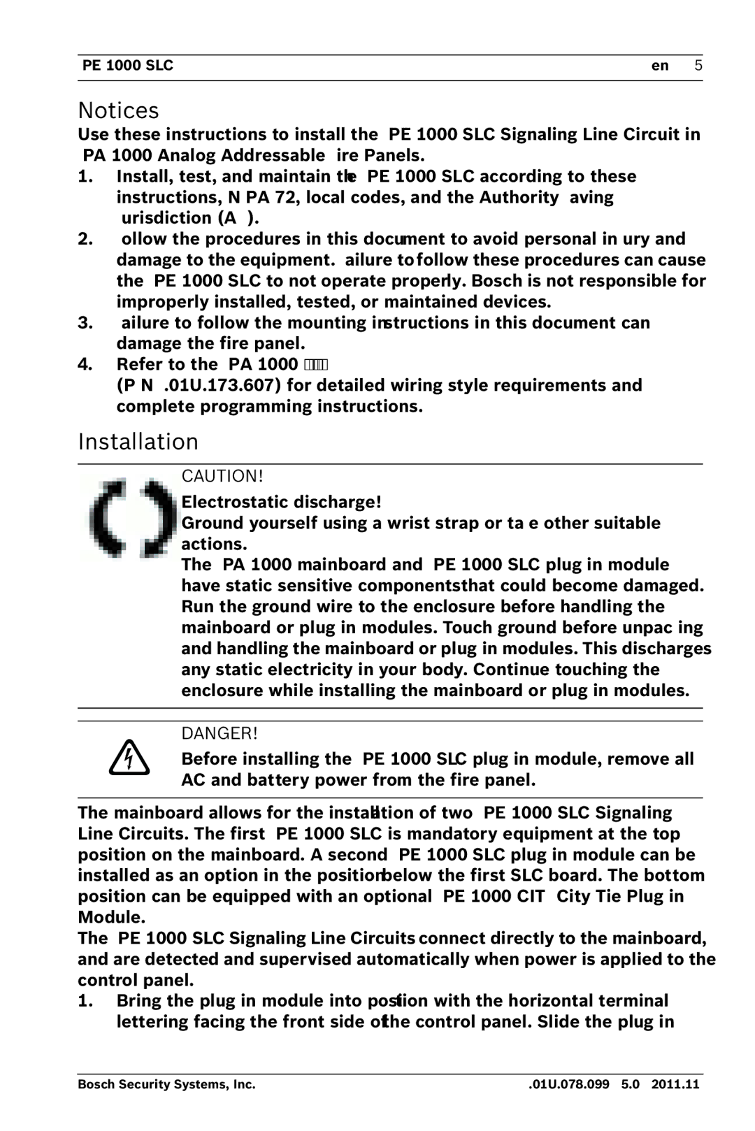 Bosch Appliances FPE-1000-SLC manual Refer to the FPA-1000Installation and Operation Guide 