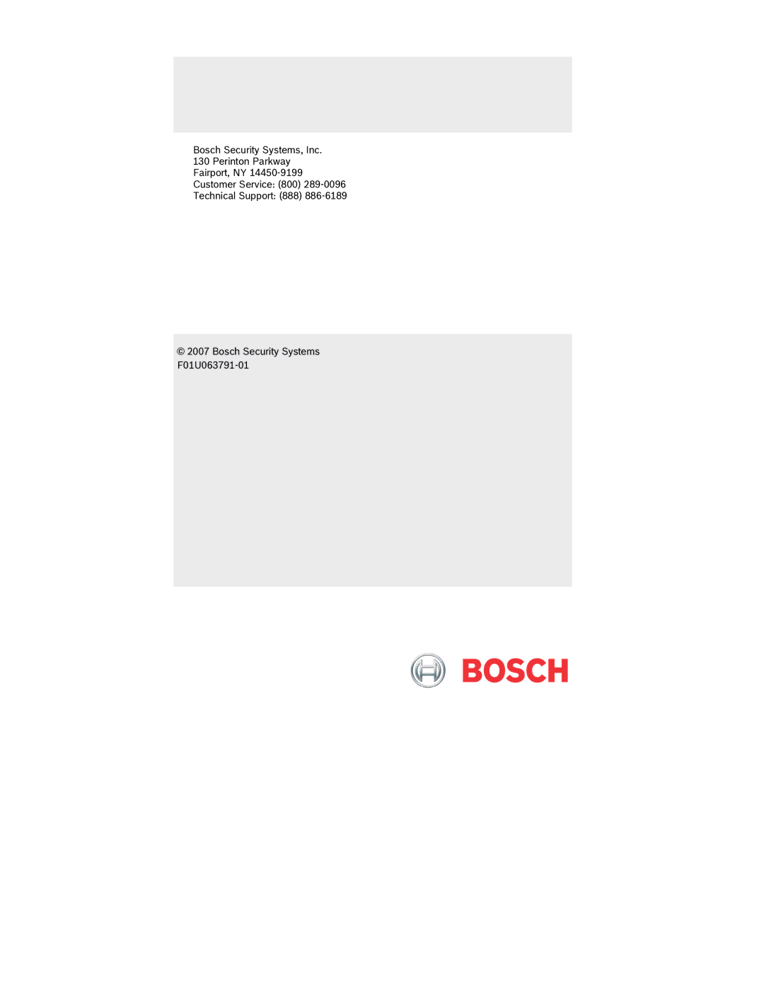 Bosch Appliances GV2 owner manual 