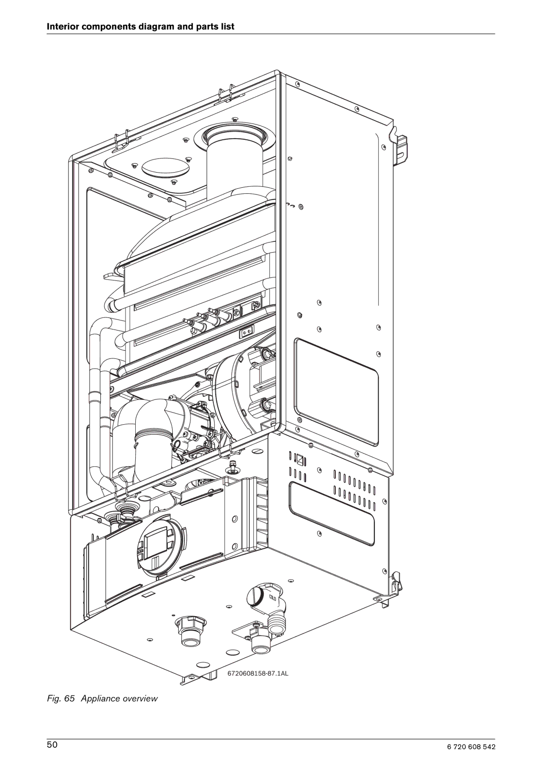 Bosch Appliances GWH 2700 ES NG, GWH 2700 ES LP, ESVVT manual Appliance overview 