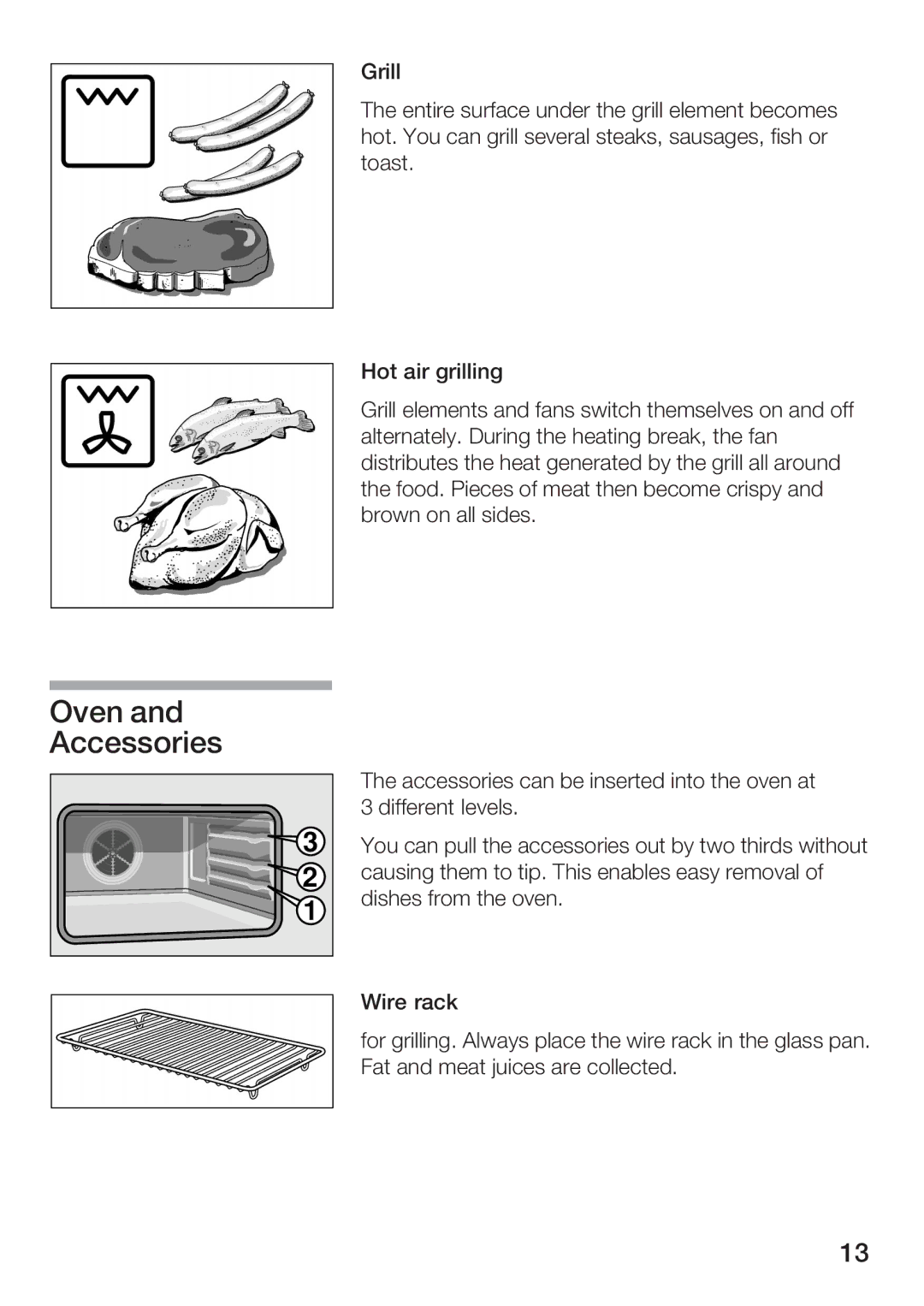 Bosch Appliances HBC84K5.0A manual Oven Accessories 