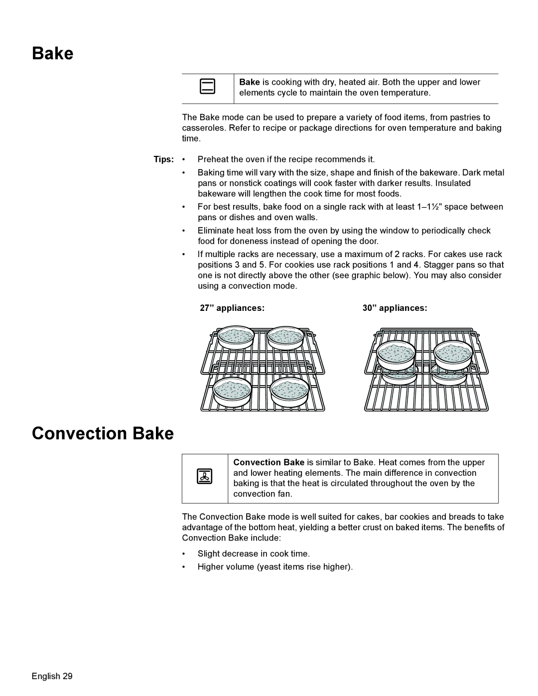 Bosch Appliances HBL8550, HBL8650 manual Convection Bake, Appliances 