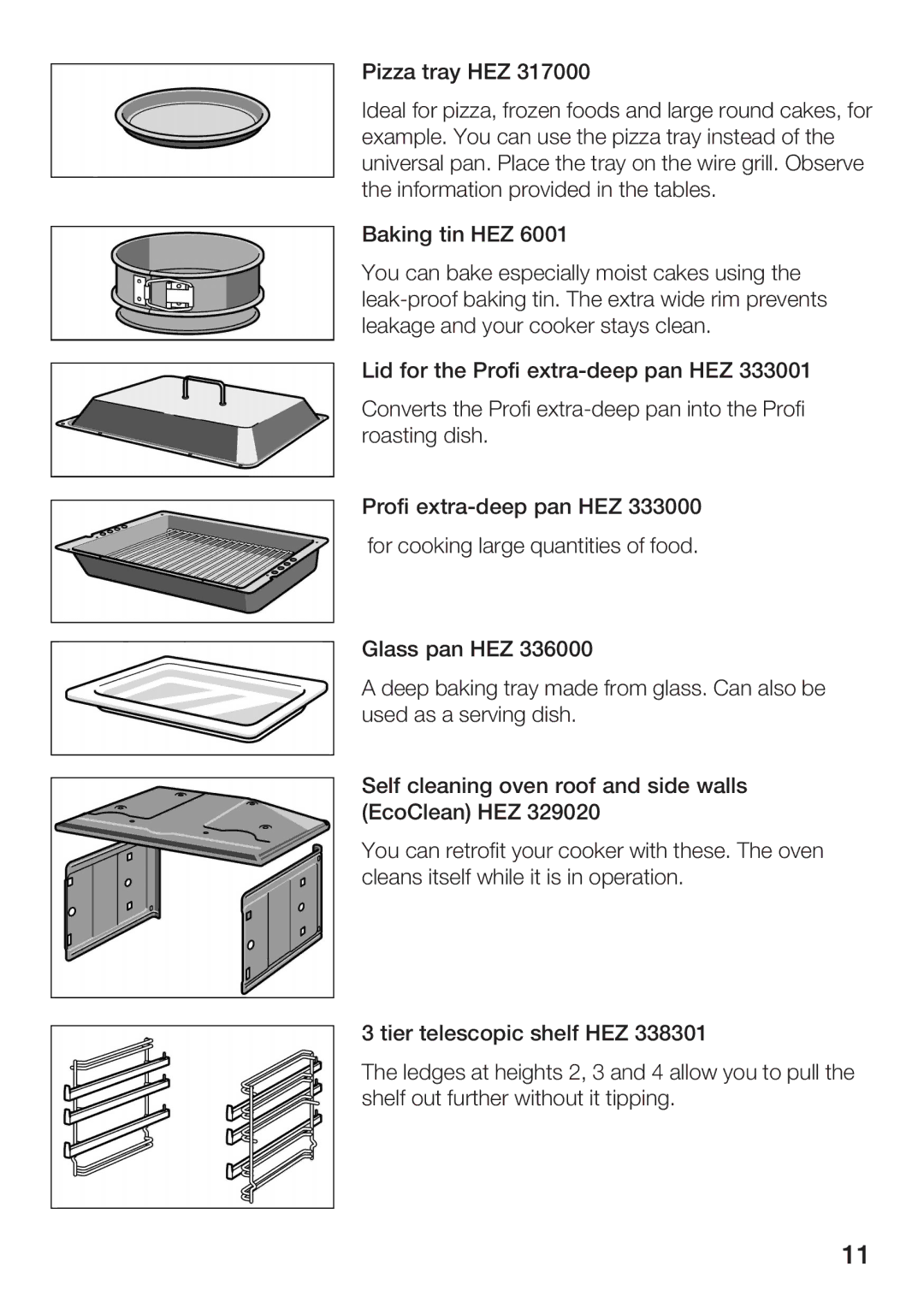 Bosch Appliances HBN 1312.0 A manual 