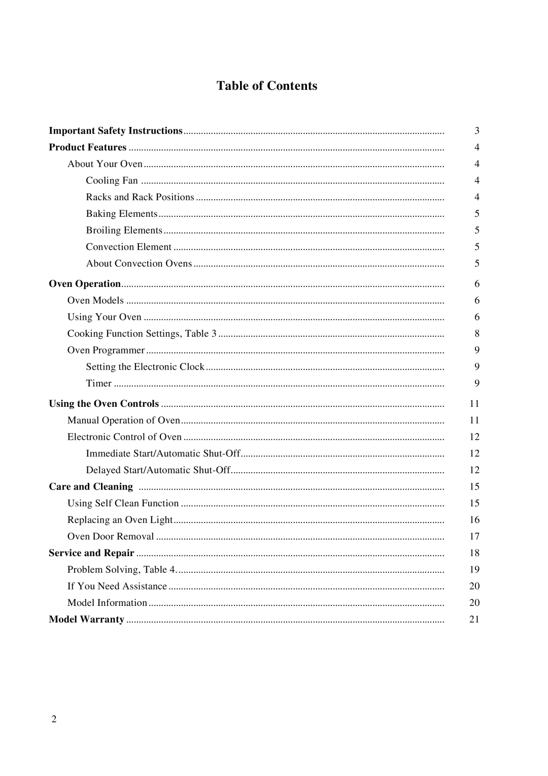 Bosch Appliances HBL 44, HBN 45, HBN 46, HBN 44, HBL 45, HBL 46 manuel dutilisation Table of Contents 