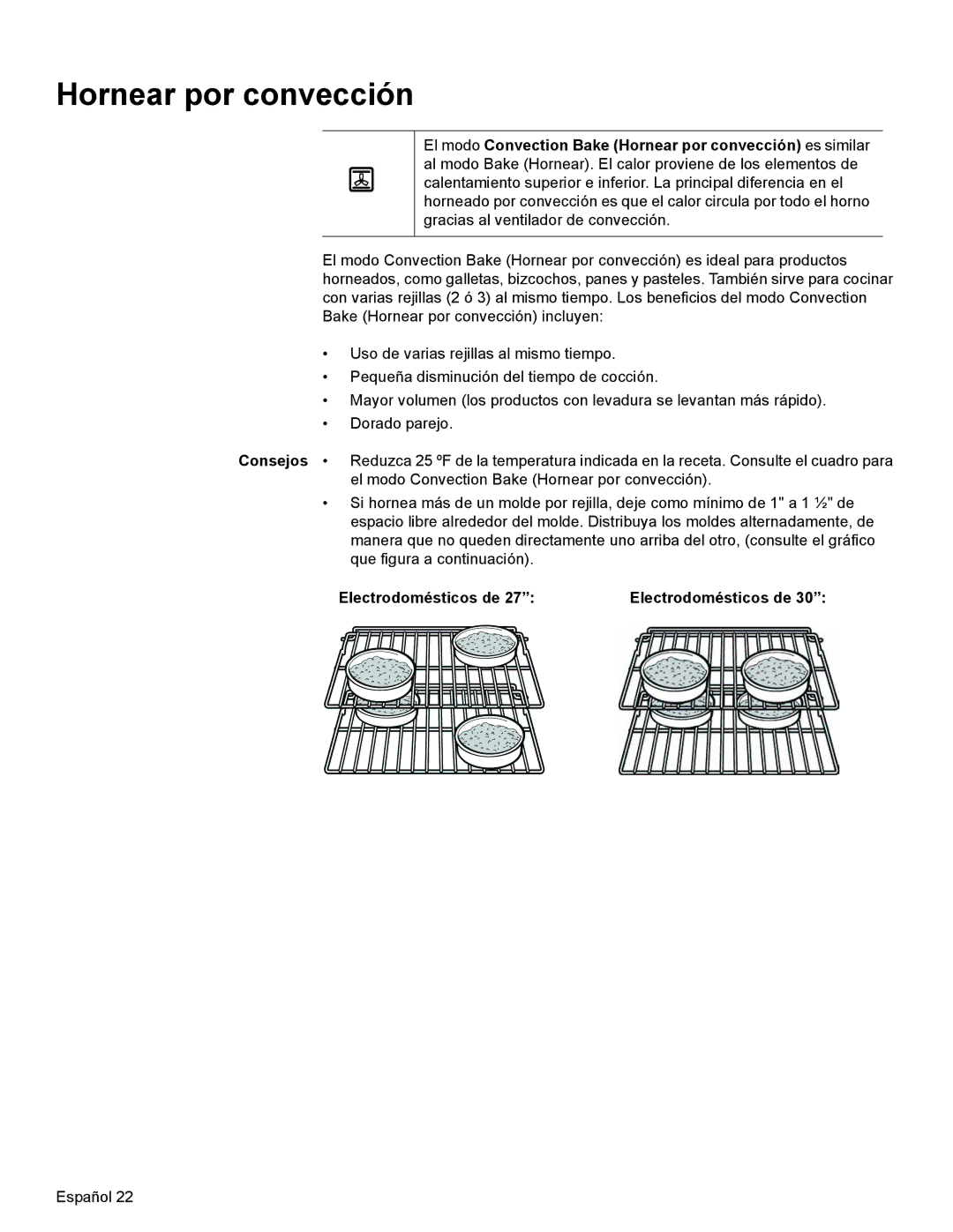 Bosch Appliances HBN35, HBN34, HBL35 manual Hornear por convección 