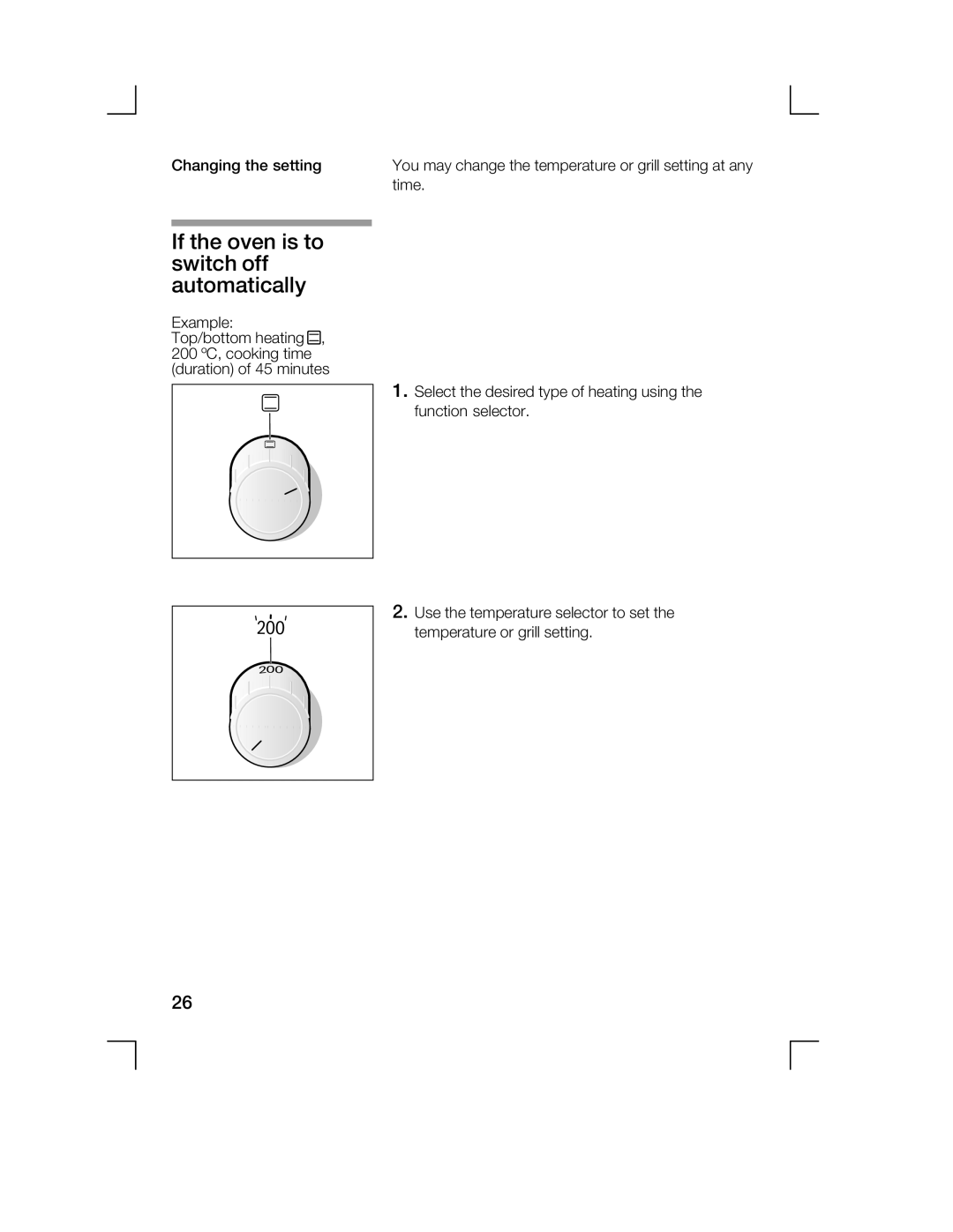 Bosch Appliances HCE744250R manual If the oven is to switch off automatically 