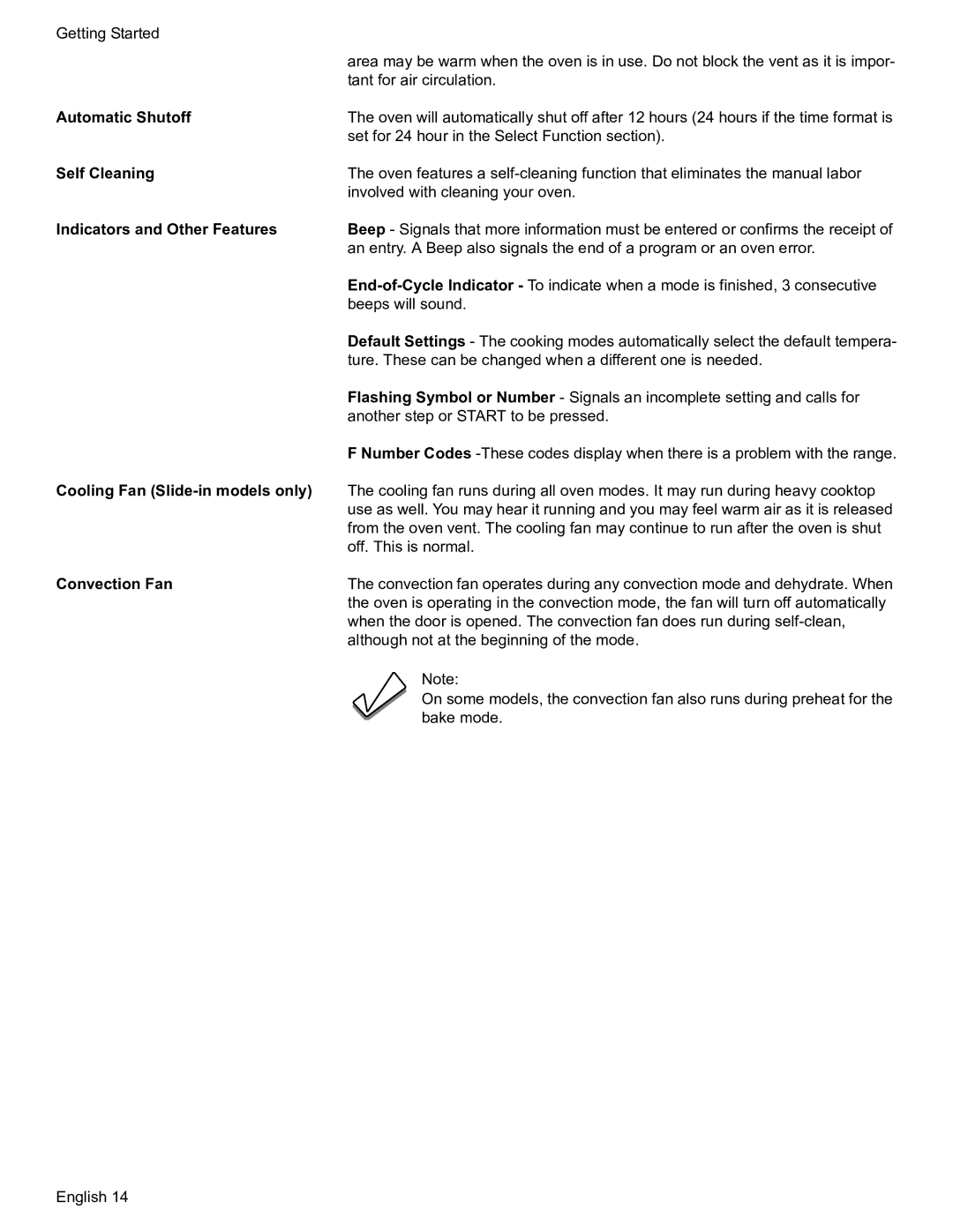 Bosch Appliances HDS7052U manual Getting Started 