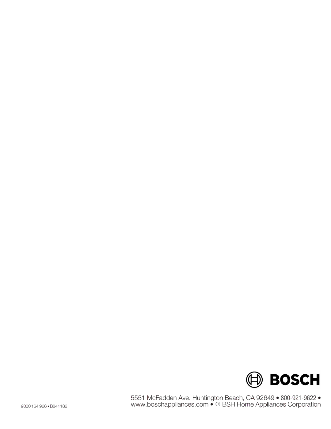 Bosch Appliances HMB5060, HMB5050, HMB5020 manual 