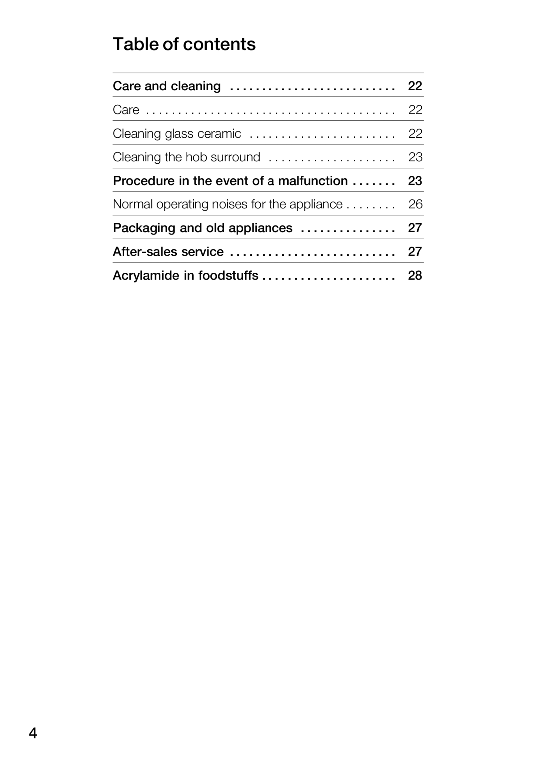 Bosch Appliances Hot Plate manual 