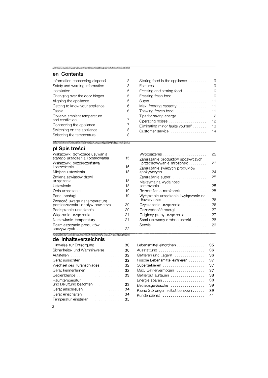 Bosch Appliances KGN36Y22, KGN36Y42 manual 