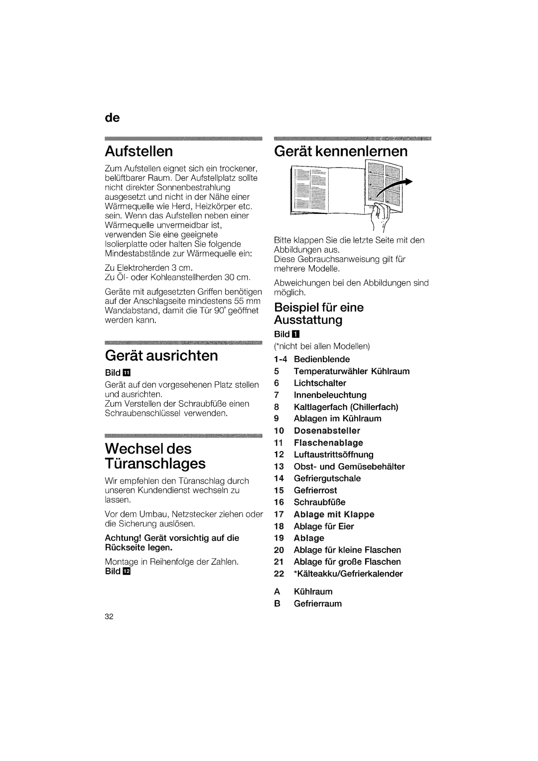 Bosch Appliances KGN36Y22, KGN36Y42 manual 