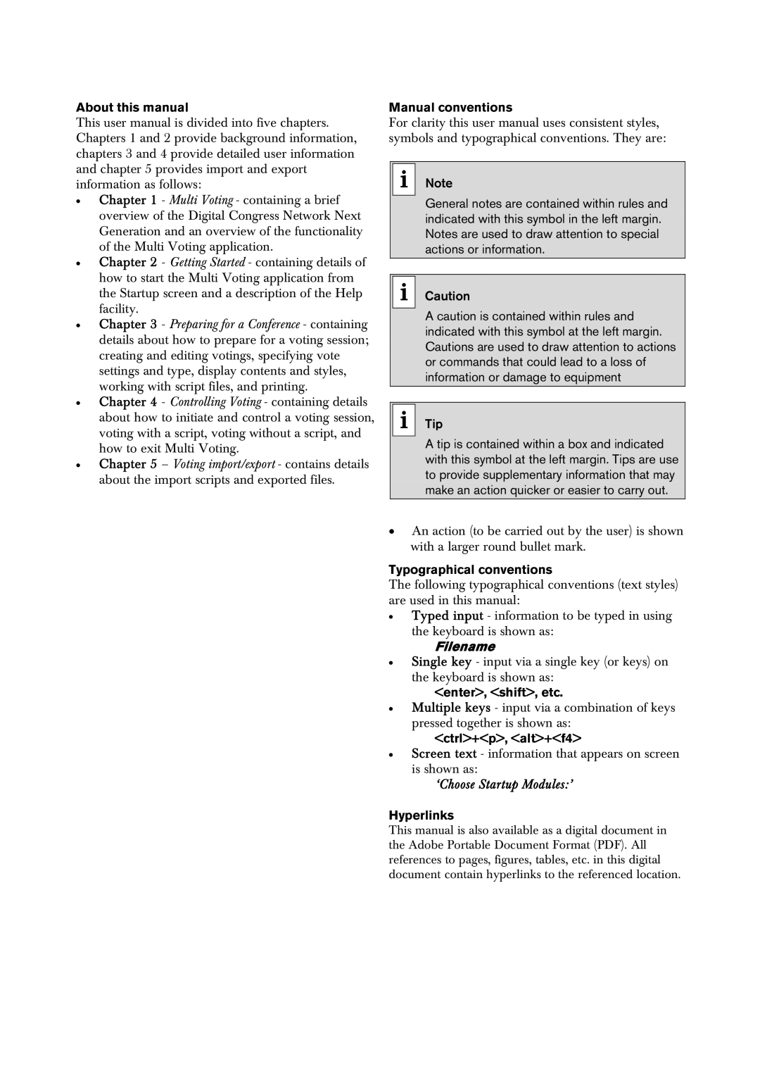 Bosch Appliances LBB 4176 user manual About this manual, ‘Choose Startup Modules’ 