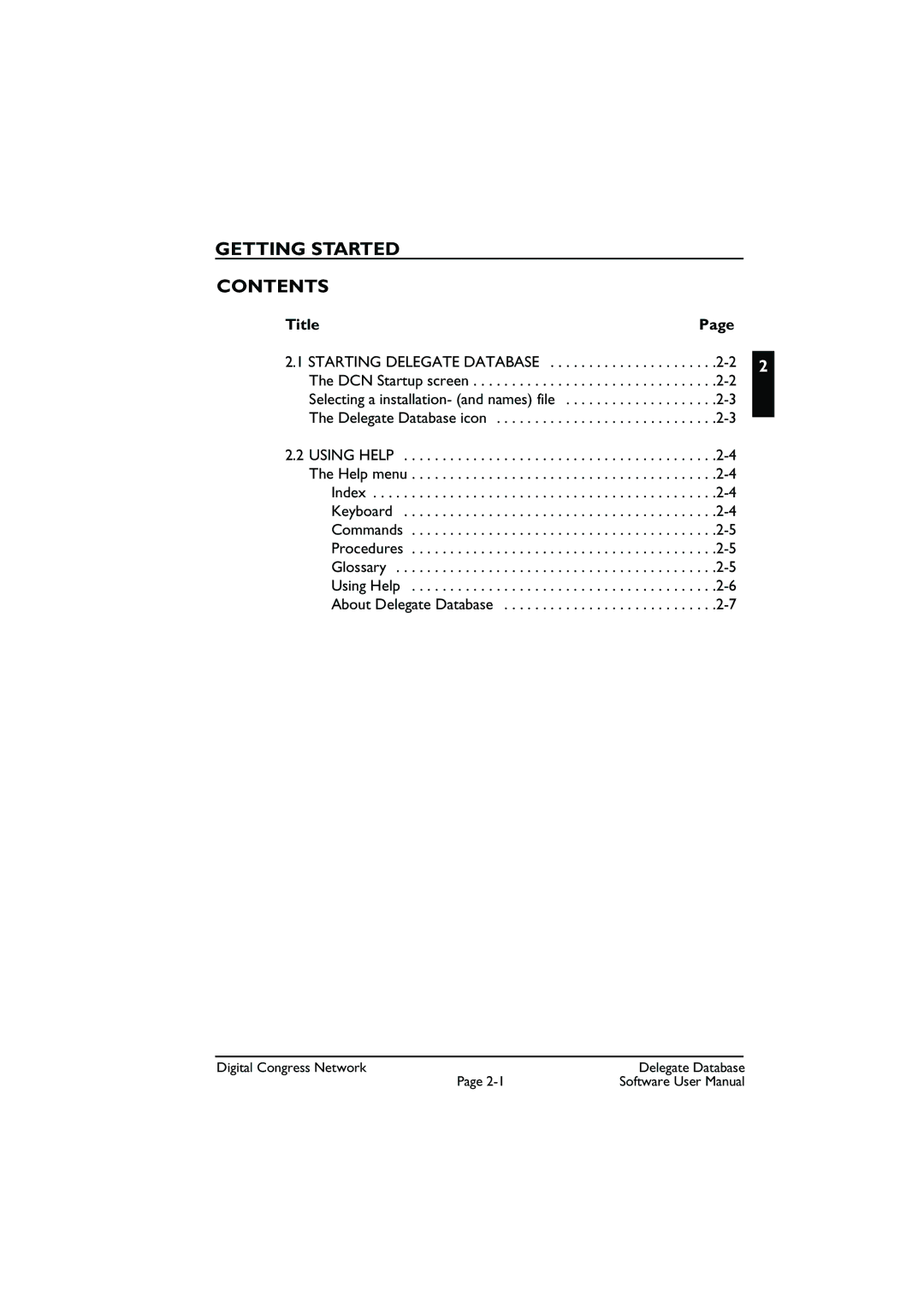 Bosch Appliances LBB3580 user manual Getting Started Contents 