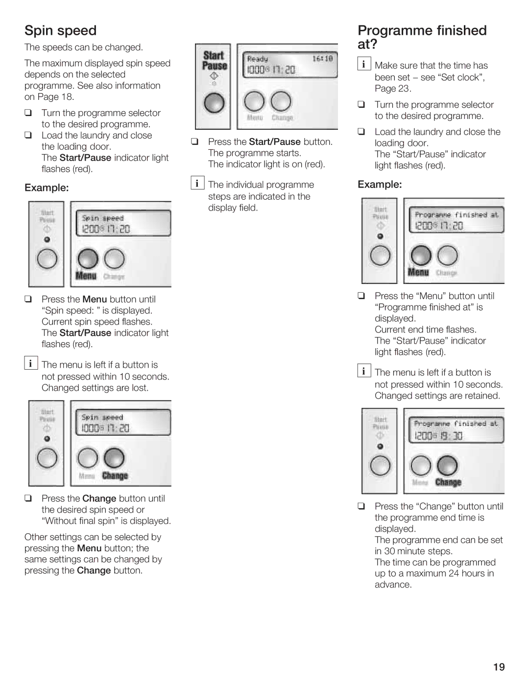 Bosch Appliances LOGIXX 9 manual Eed, Pe fed ?, Exei 